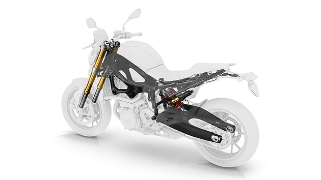 Châssis de la F 900 R.